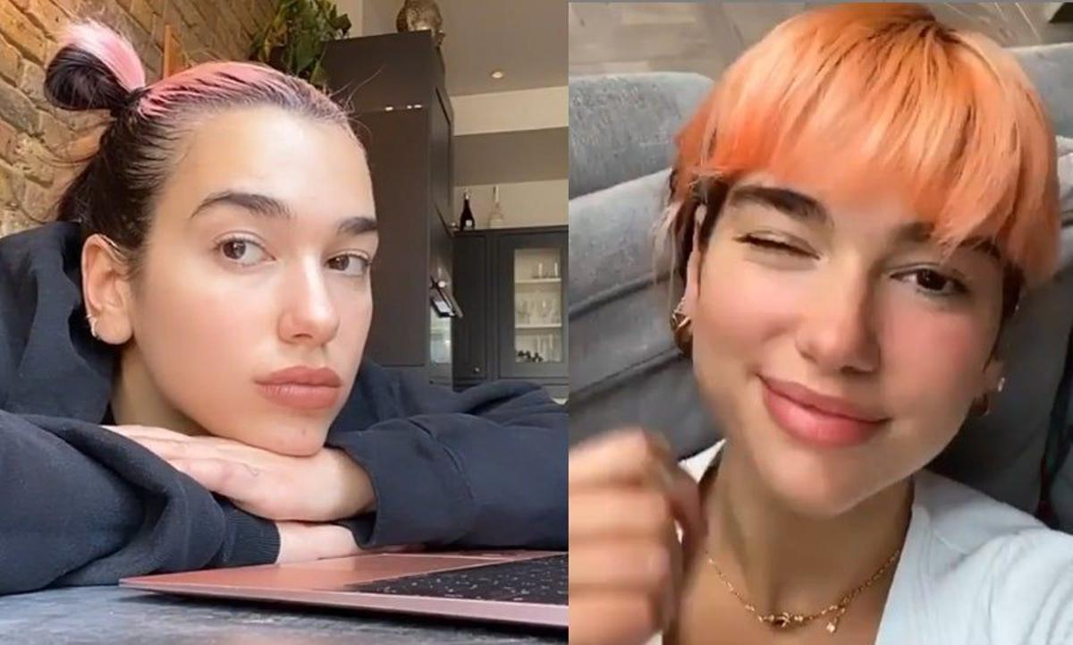 Dua Lipa busca el color perfecto