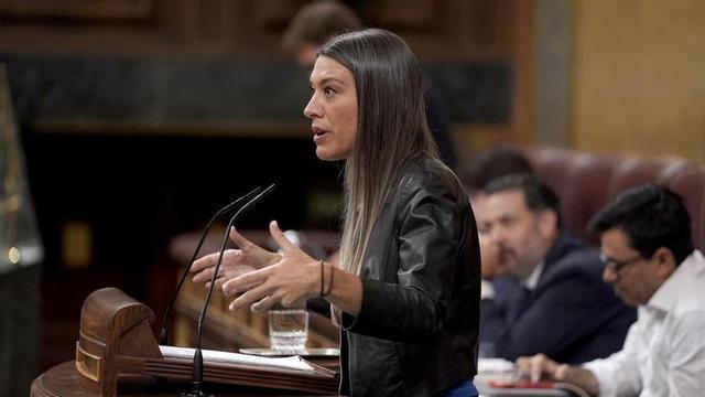Miriam Nogueras, Junts. Compareixença de Pedro Sánchez al Congrés dels Diputats.