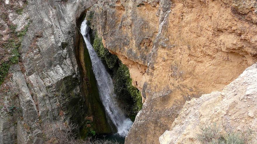 La cascada del Pajazo del río Martín.