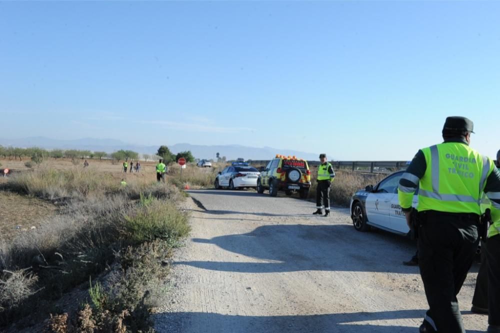 Grave accidente en la autovía Lorca-Águilas