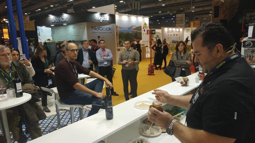 Miquel Calent cocina en directo en Madrid Fusión