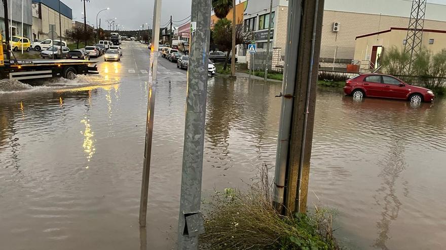 Una de las zonas inundadas con las lluvias de la pasada semana.