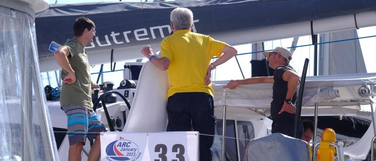 Preparativos de la tercera salida de la ARC desde Las Palmas de Gran Canaria