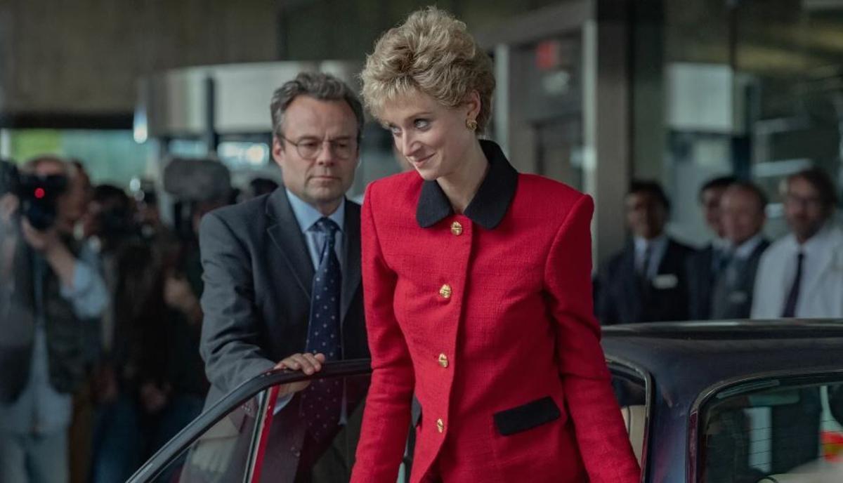 Elizabeth Debicki como Diana de Gales en ‘The Crown’. NETFLIX . SERIE " THE CROWN "