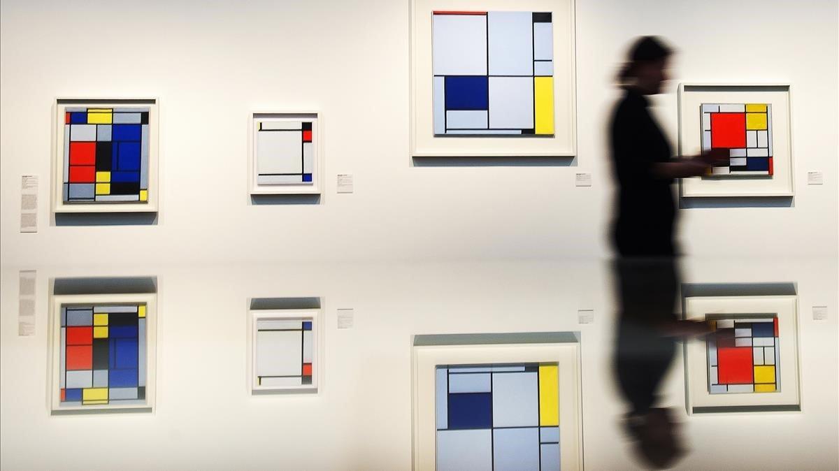 Exposición de Mondrian en Dresden