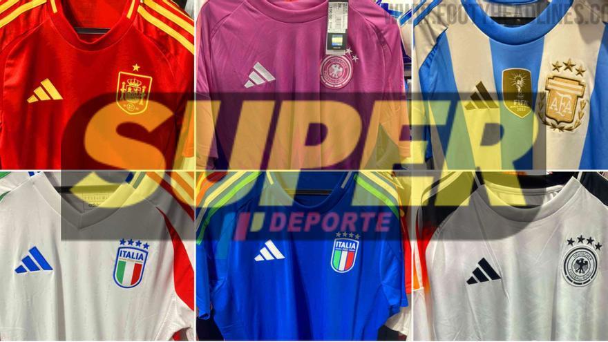 Se filtran las camisetas de la Eurocopa