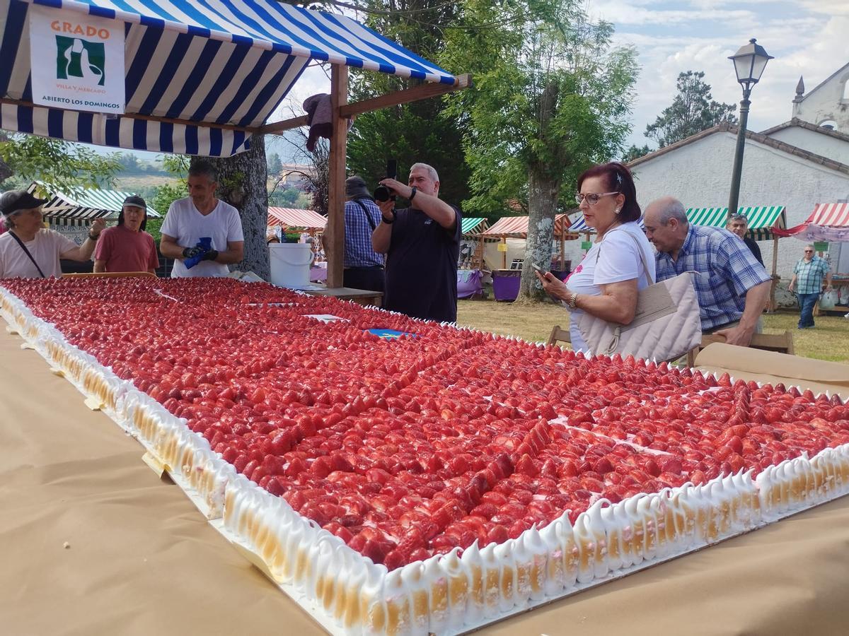 El Festival de la Fresa de Candamo, en imágenes