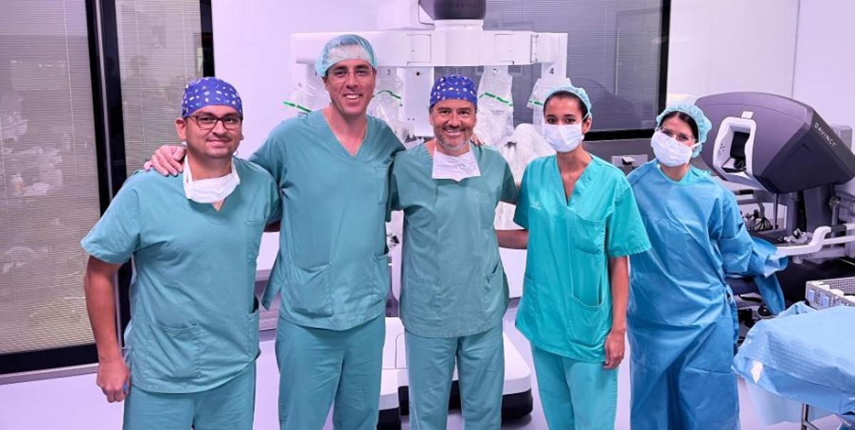 Das Team in der Chirurgie.