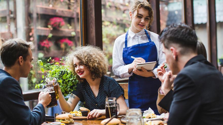 ¿Cómo se iniciaron los menús de los restaurantes?