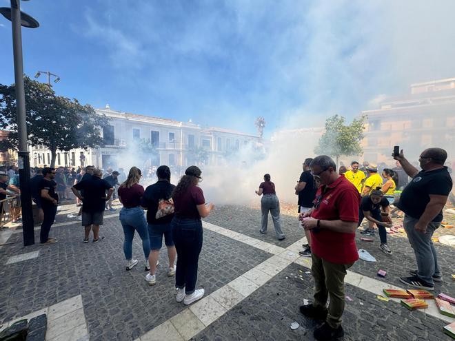 Mascletà manual en Paterna