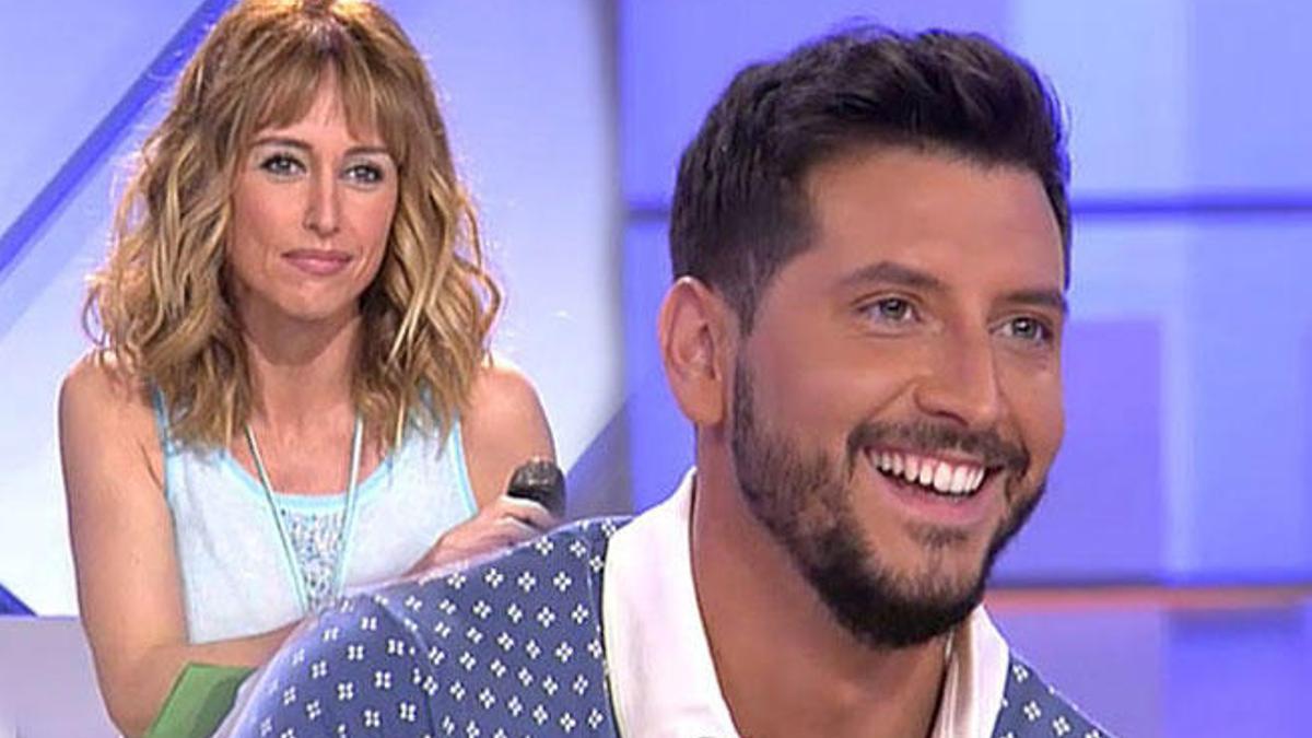 Emma García y el tronista Manu.