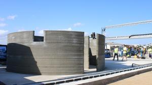 Una de les construccions de lempresa.