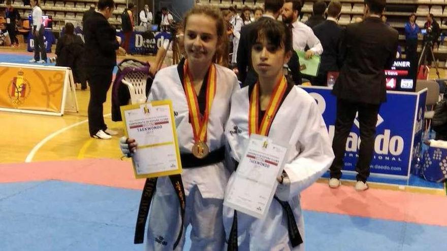 Dos medallas para el SUH Sport Pontevedra en el Nacional