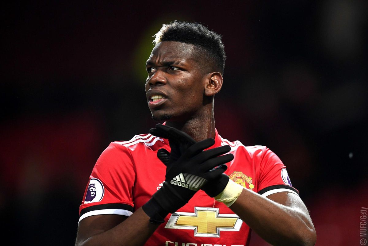 Pogba con el Manchester United