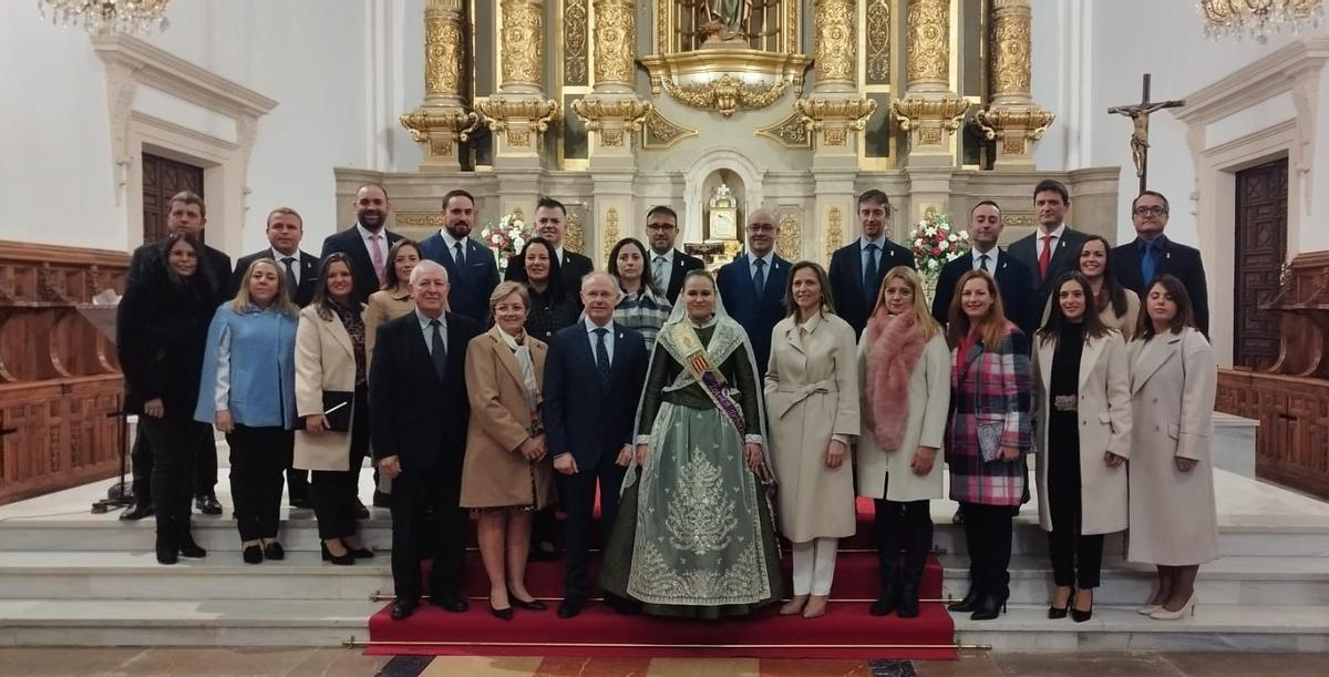 El primer acto que se ha celebrado ha sido la misa en honor a Sant Antoni.