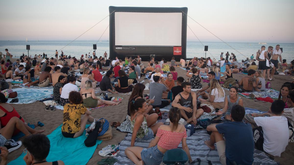 Cinema Lliure a la Platja