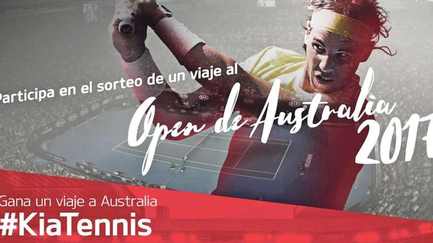 Kia y Nadal te llevan al Open de Australia