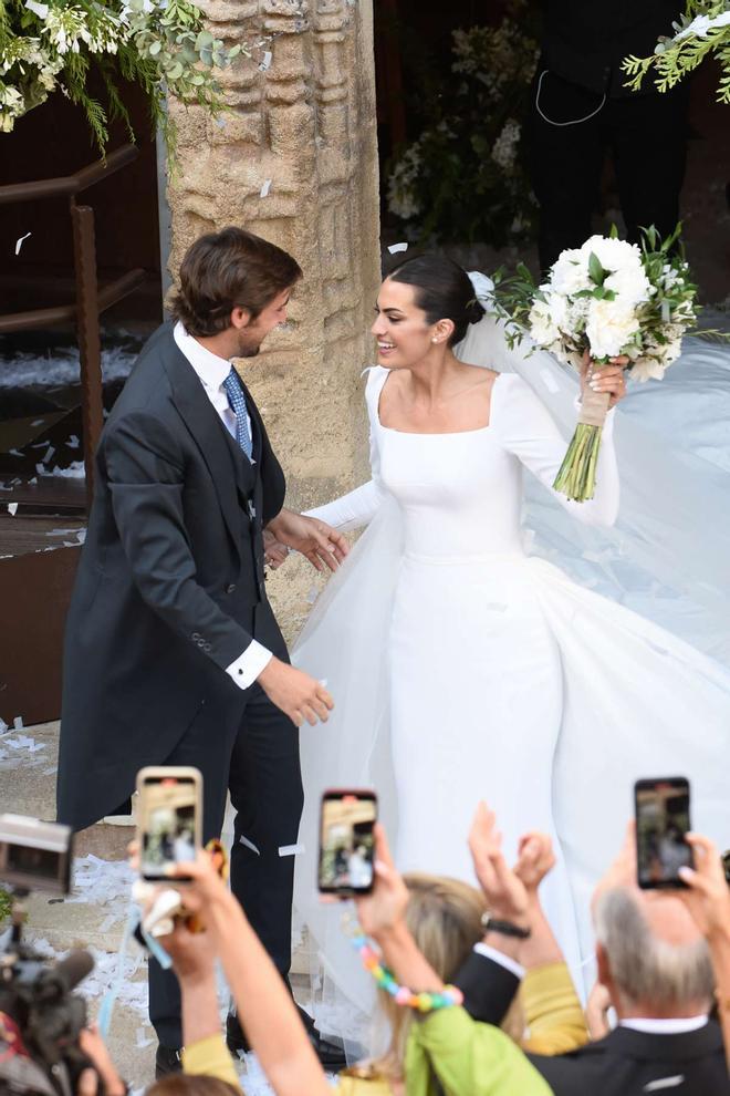 Marta Lozano vestido de novia de Lorenzo Caprile