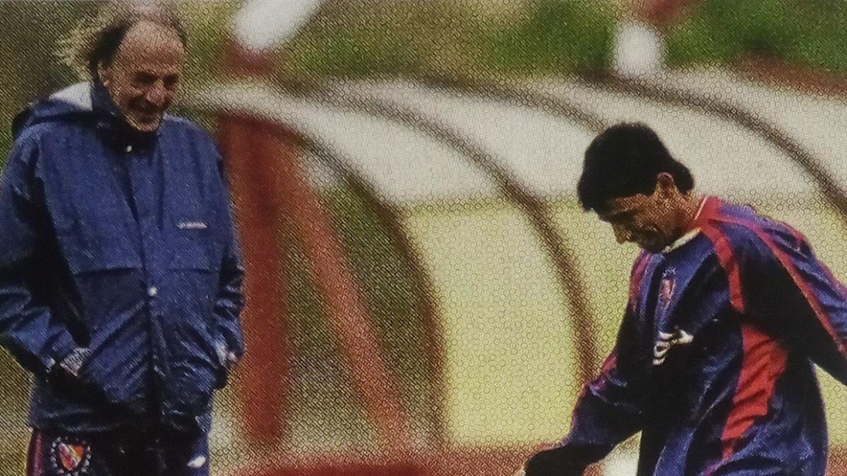 Menotti entrenó al Kun Agüero durante su etapa en Independiente de Avellaneda