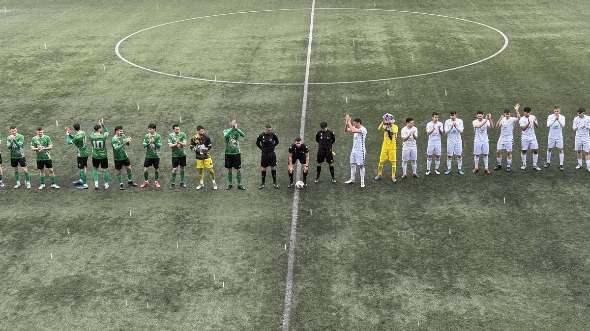 Partido del CD Olímpic ante el Novelda en La Murta