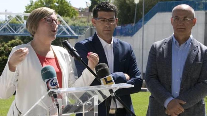 Salvador, en la presentación del proyecto en Ontinyent.