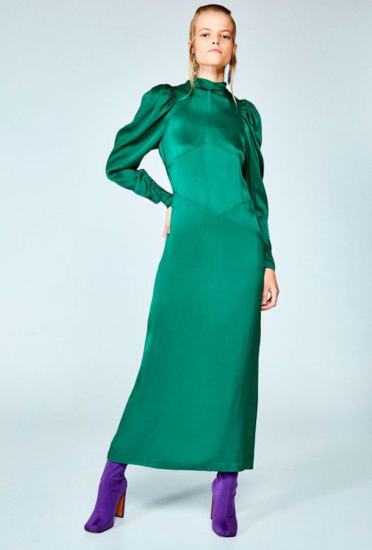 Vestido verde de Sfera