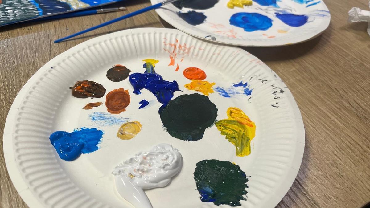 Paleta de colores utilizada en la sesión de Divinoarte