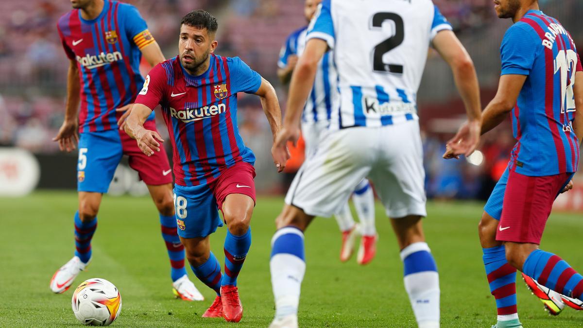 Jordi Alba se incorpora a la lista de capitanes tras el adiós de Messi