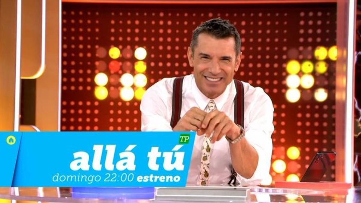 'Allá Tú', en Telecinco, con Jesús Vázquez.