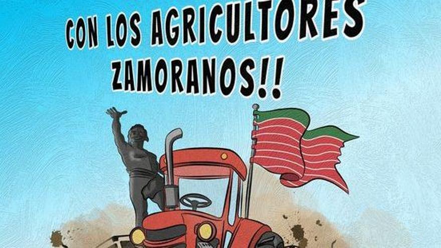 Viñeta en apoyo al campo zamorano.