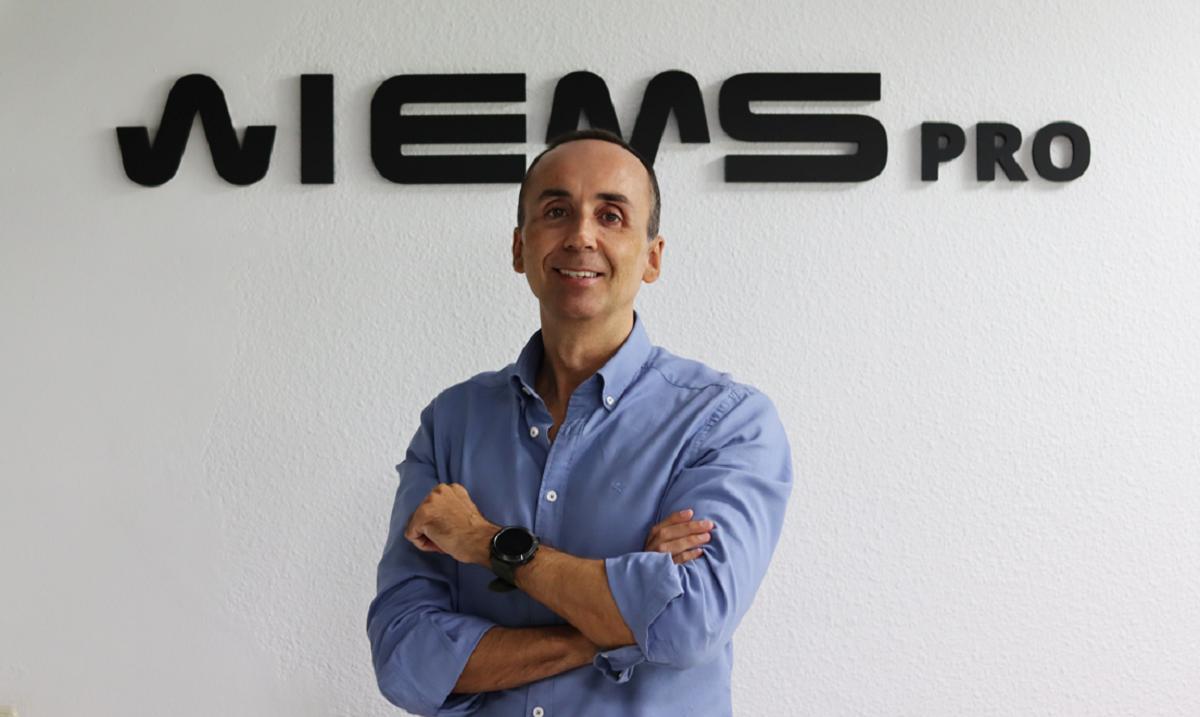 El fundador de la compañía malagueña Bio Sensors Suit Group SL y de la marca WiemsPro, Francisco Javier Núñez.