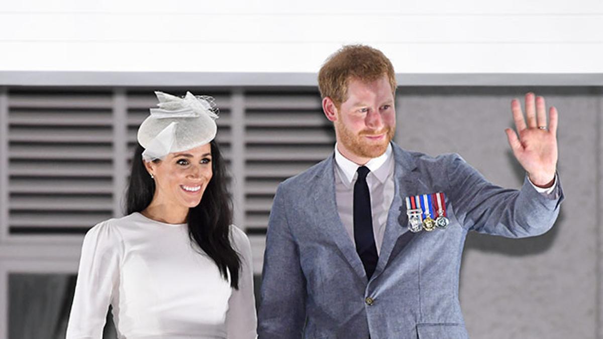 Meghan Markle y el príncipe Harry, en las islas Fiji