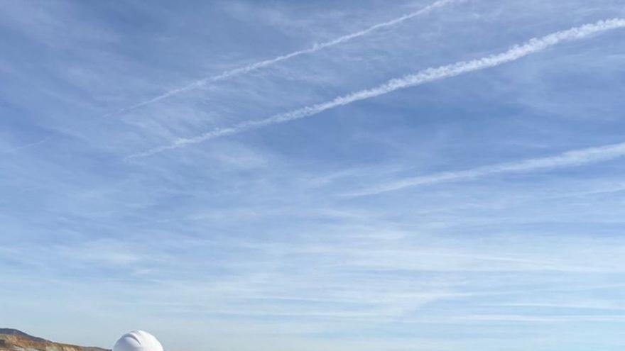 Lorenzana, en la mina de Riotinto. |  L. O.