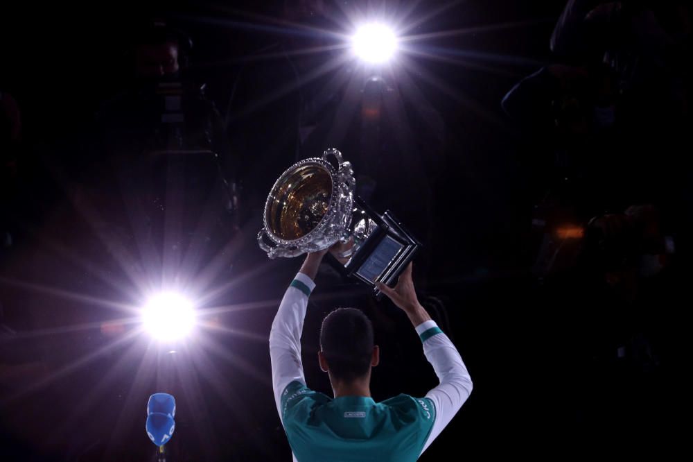 Final del Open de Australia: Djokovic - Medvedev