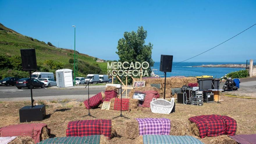 El Mercado da Colleita vuelve a O Portiño desde este viernes hasta el día del eclipse: programación y horarios
