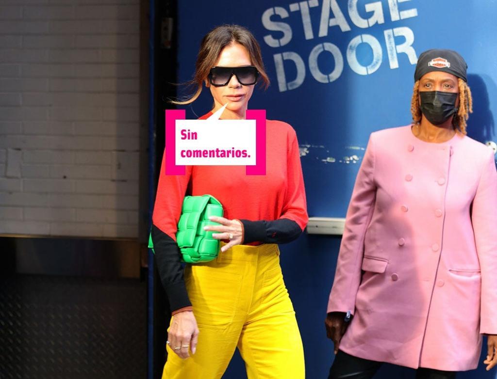 Victoria Beckham acude al programa de televisión 'Good Morning America'
