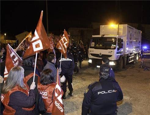 Jornada de la huega general en Extremadura