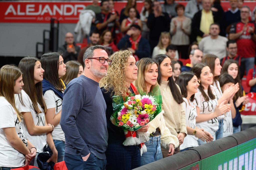 Homenaje a Daniela Marqués en el Príncipe Felipe.