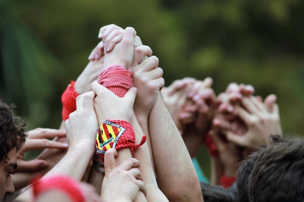 Castellers in Palma Sa Feixina