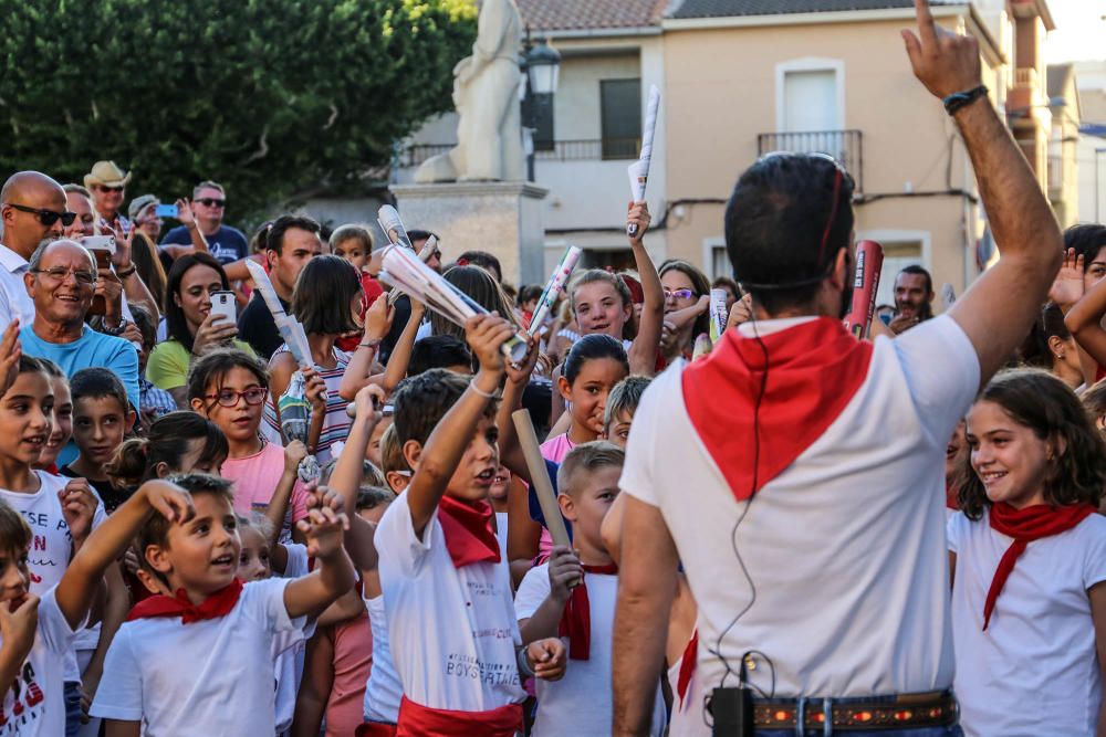 Encierro infantil en Formentera del Segura