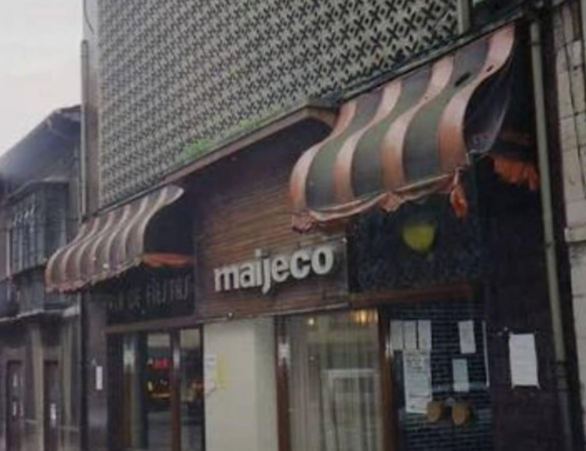 Exterior del establecimiento, en una antigua imagen.