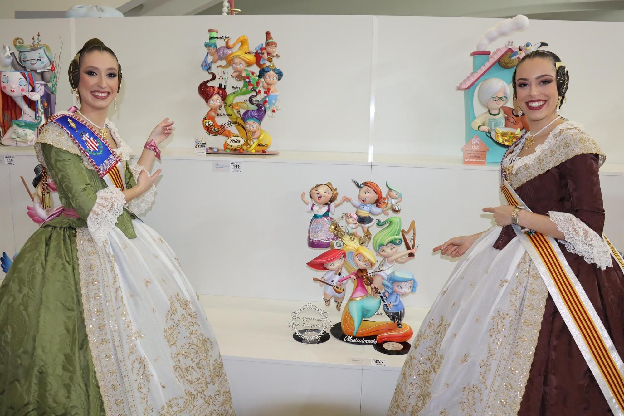 La "passejà" de la corte en la Exposición del Ninot