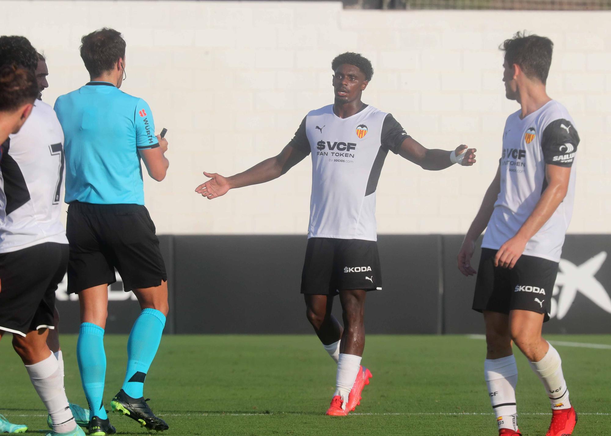 Intensidad y carácter durante el Valencia - Levante