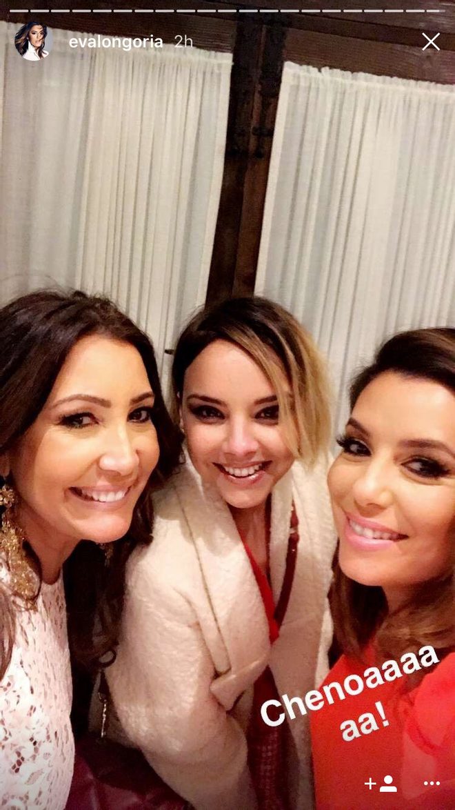 María Bravo, Chenoa y Eva Longoria en Madrid