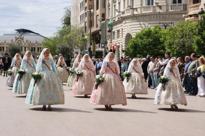 Acto de la Ofrenda en San Vicente Ferrer