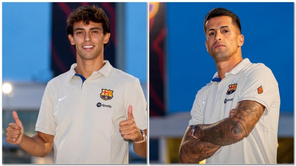 João Félix i Cancelo, nous jugadors del Barça