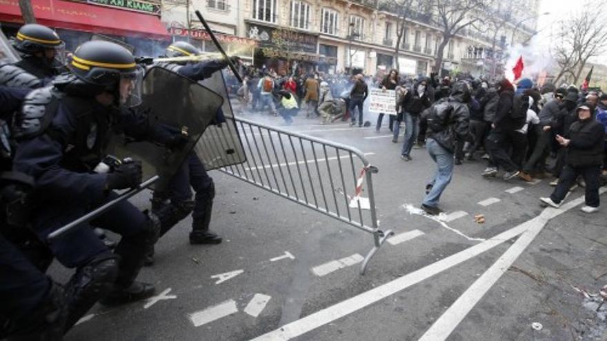 Disturbios en París antes de la Cumbre del Clima