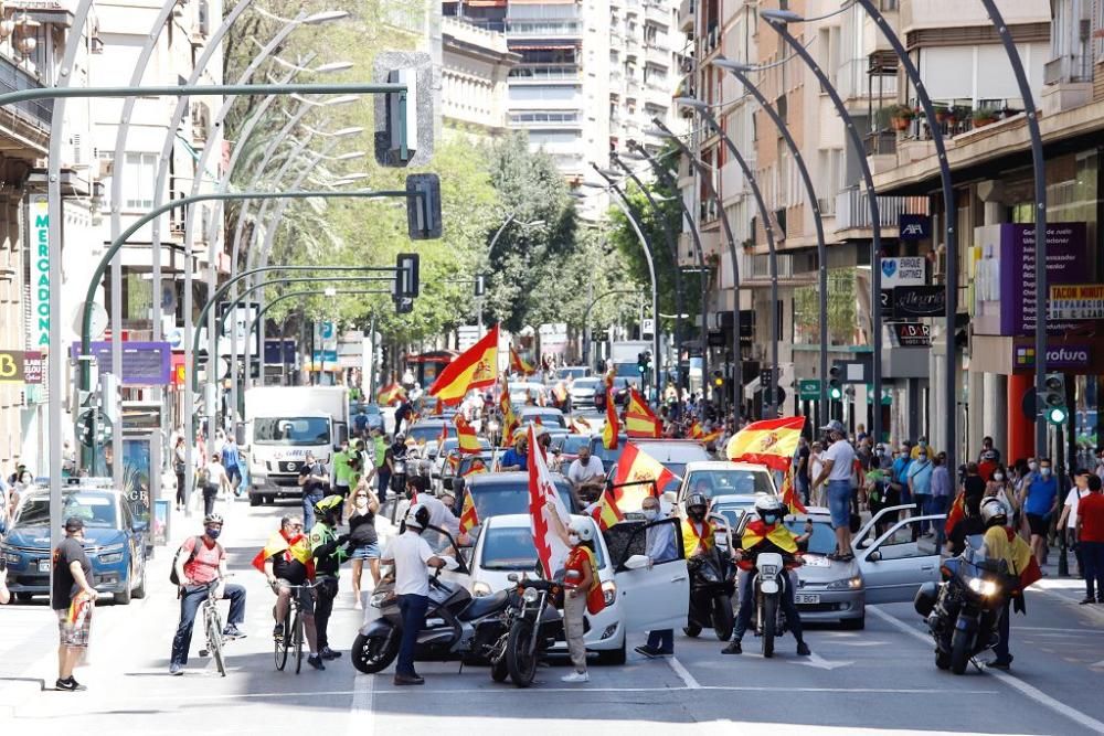 Manifestación contra el Gobierno de Sánchez