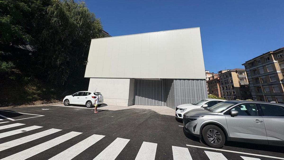 El edificio que acogerá el ordenador cuántico de El Entrego.