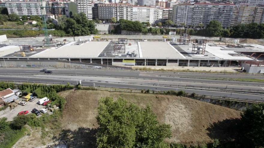 Vista desde las torres de García Barbón de la estación de Urzaiz.